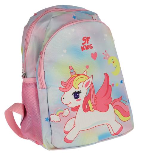 Ghiozdan SF 2F 32x26x14cm 0,20kg ROZ Unicorn – imagine produs 4